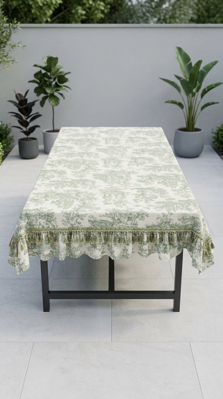 Toilea Verde Masa Örtüsü