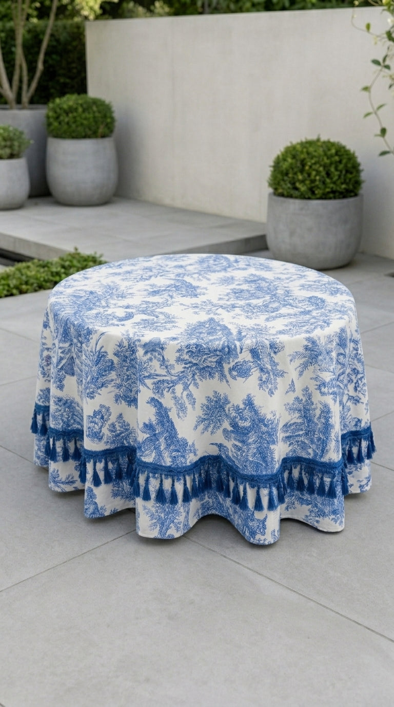 Toile Azure Tablecloth