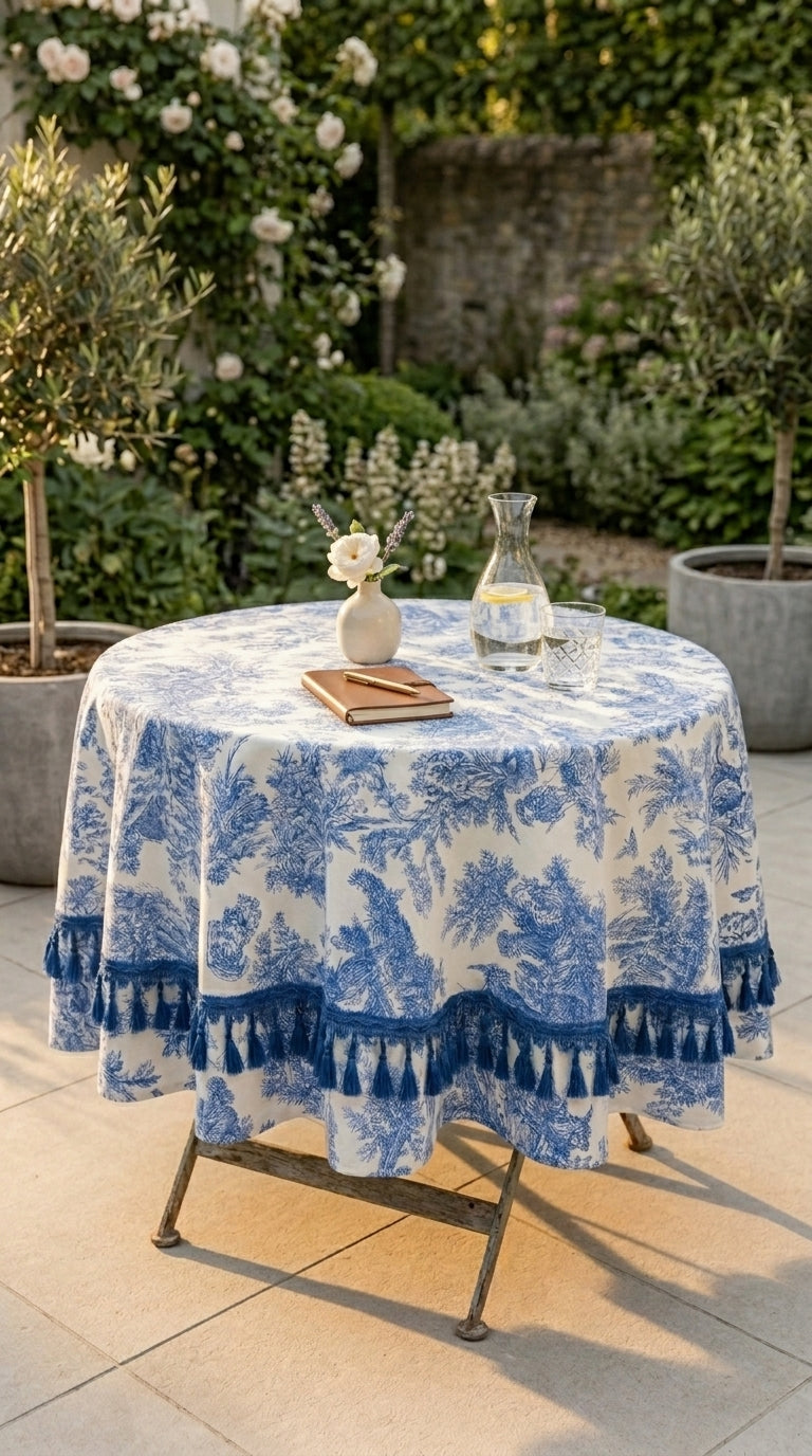 Toile Azure Tablecloth