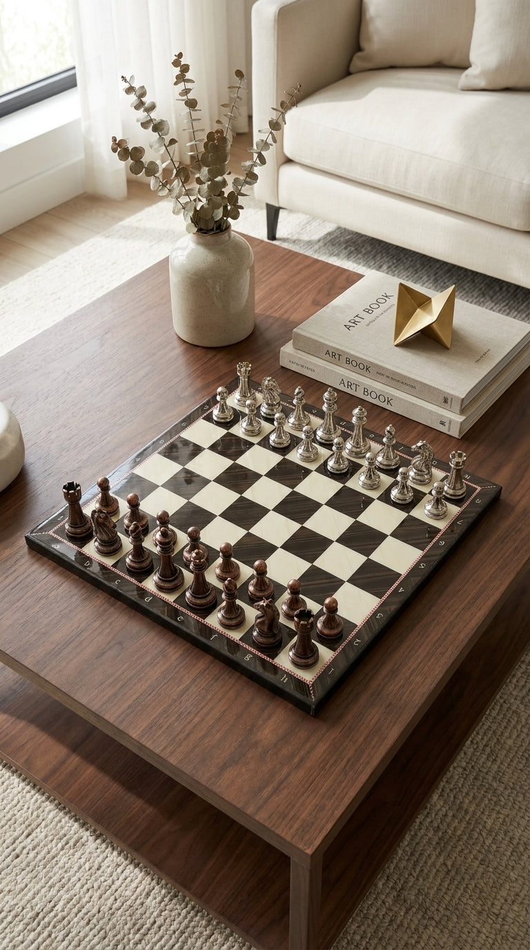Dominion- Metal Chess Set