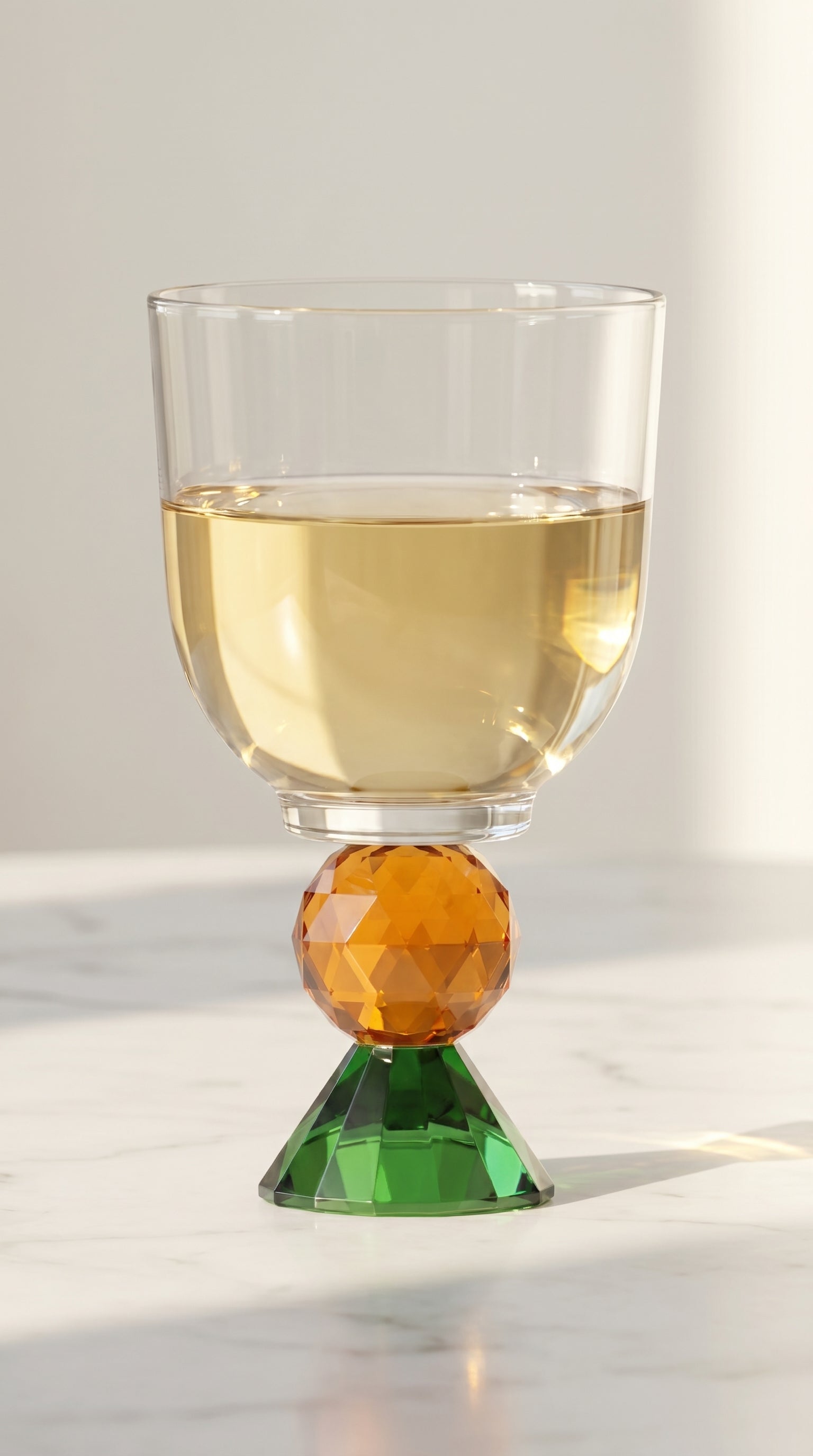 Lumi Kristal Kadeh - Amber