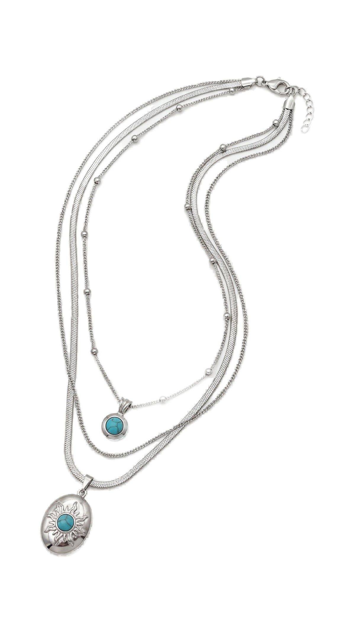 Azure Harmony Necklace Set