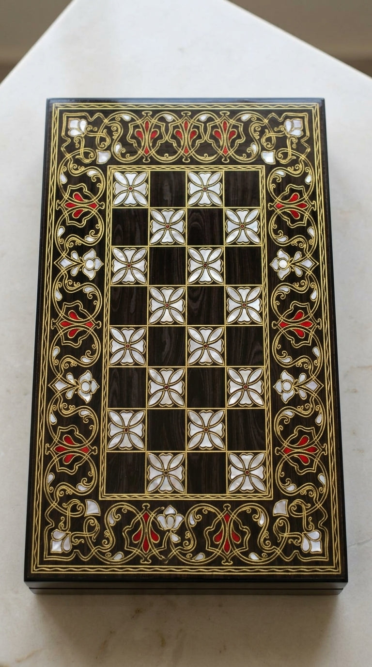 الطاولة- أوبسيديان المصنوعة يدوياً