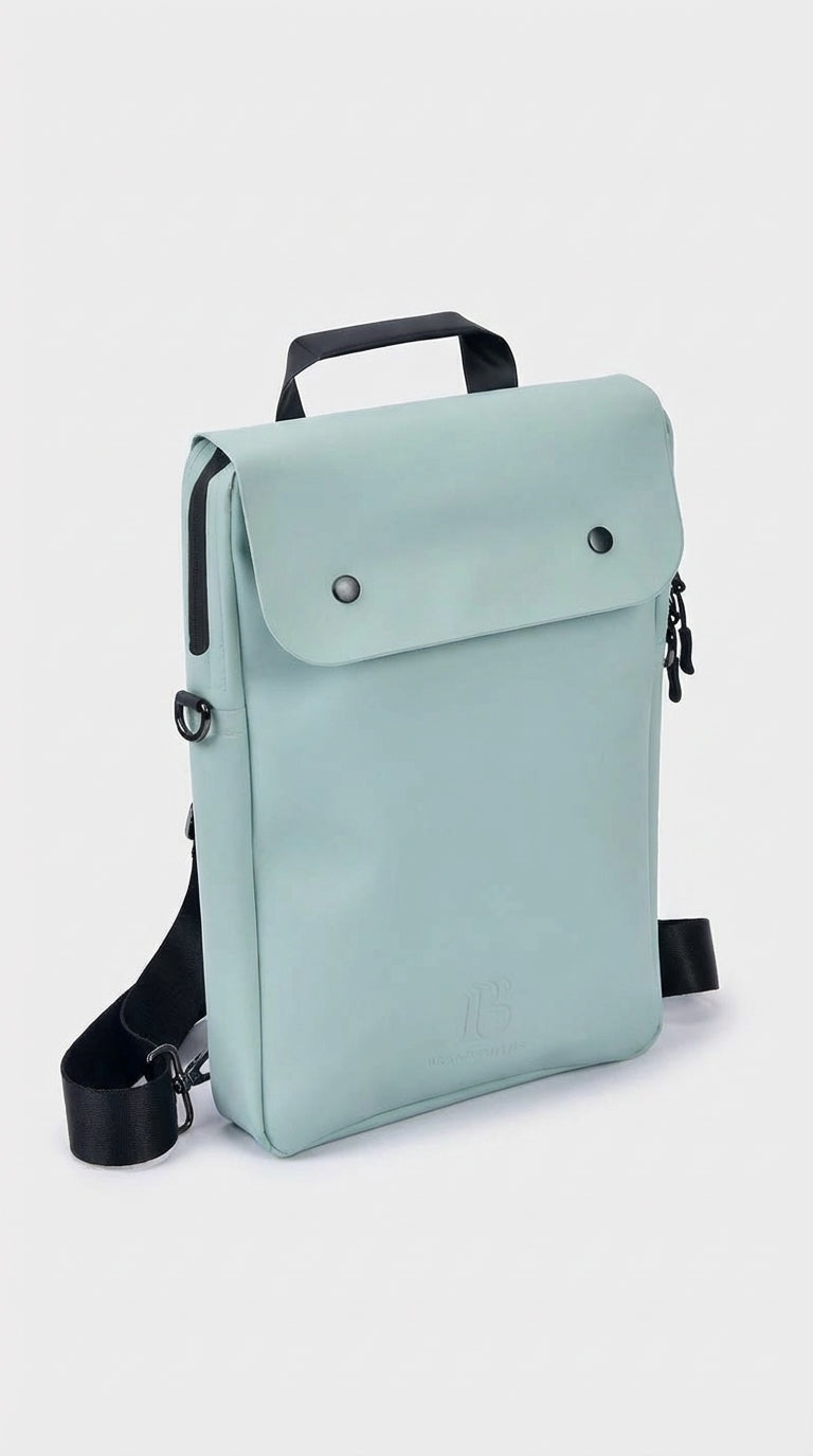 Sage Green Dock Structured Backpack