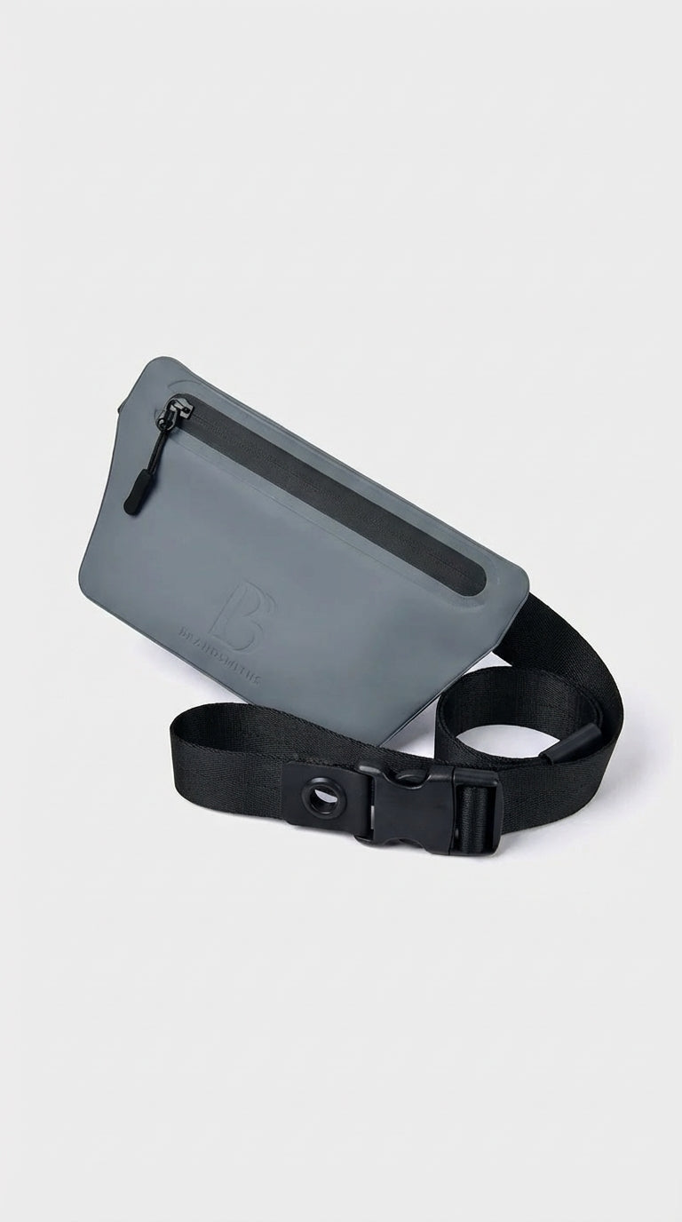 Ash (Ash Grey) Slant Belt Bag
