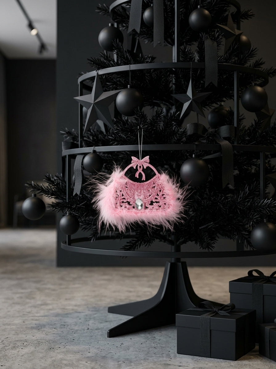 Pink Glam Bag Yılbaşı Ağacı Süsü
