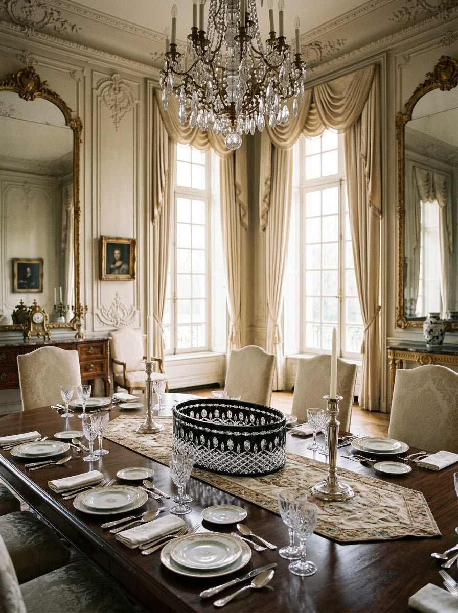 Onyx Imperial Oval Kristal Sunumluk
