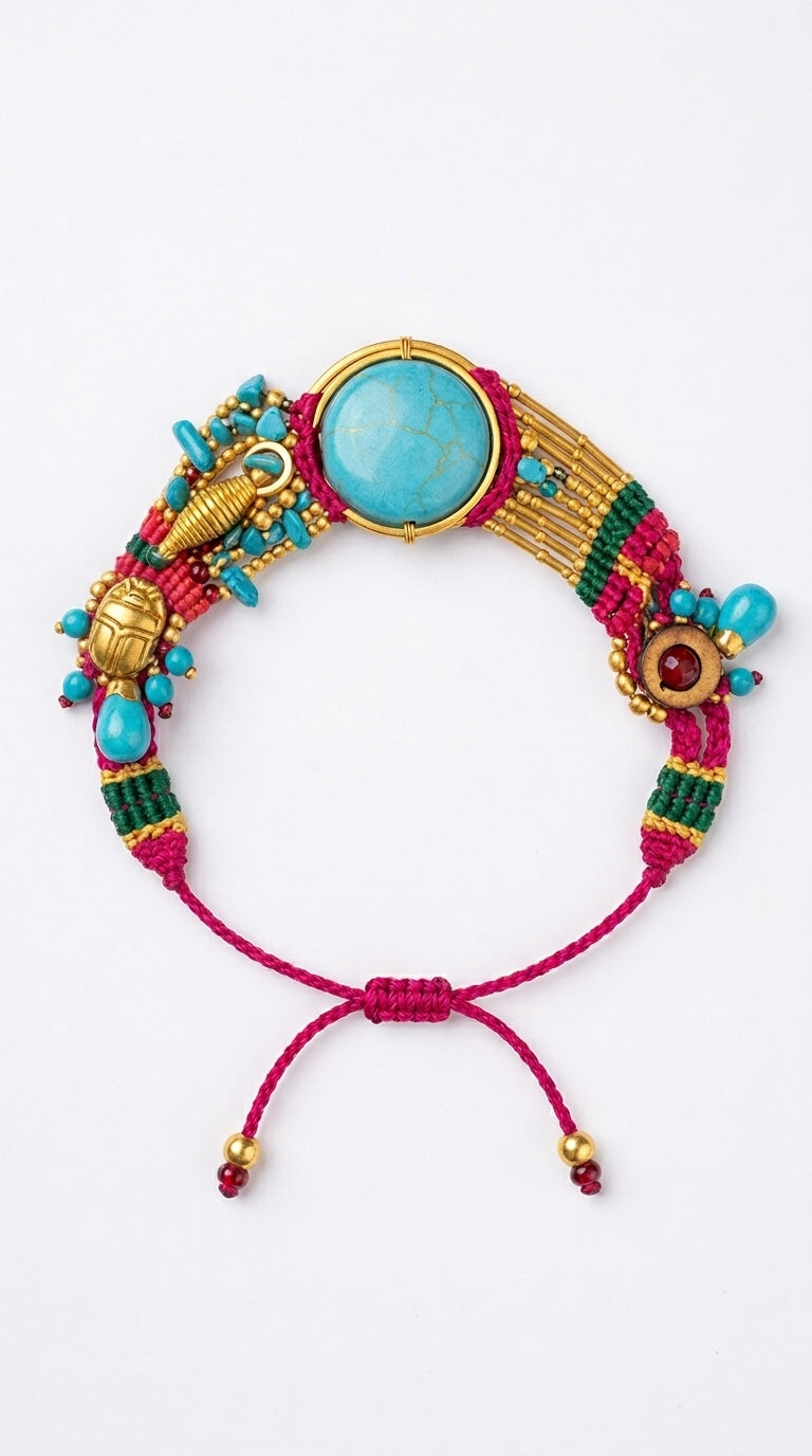 Nomad Aura Bileklik - Ember Red