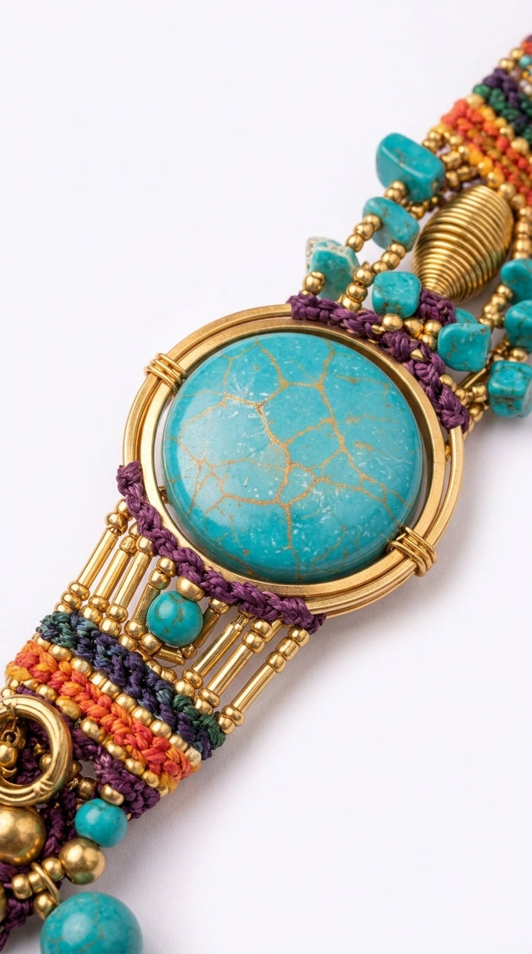 Nomad Aura Bileklik- Amethyst Violet