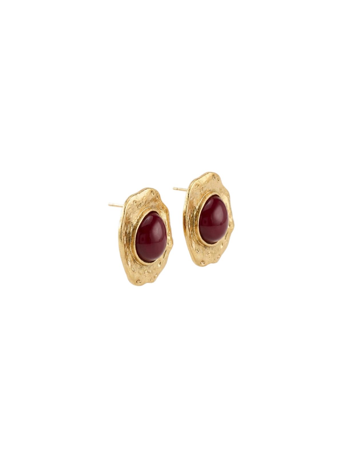 Burgundy Küpe