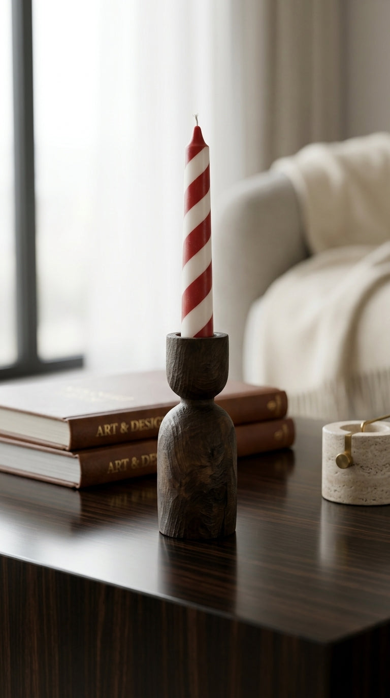 Nomad Walnut Petite Şamdan