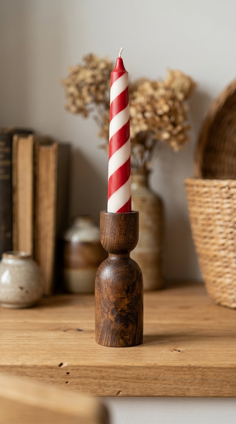 Nomad Walnut Petite Şamdan