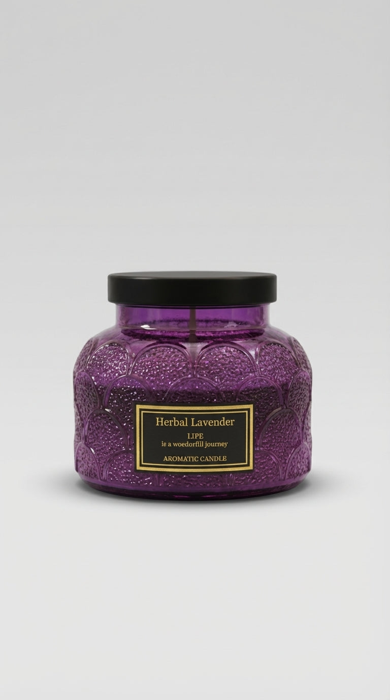 Lavantalı Aromatik Mum