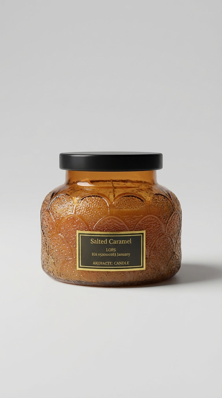 Tuzlu Karamel Aromatik Mum