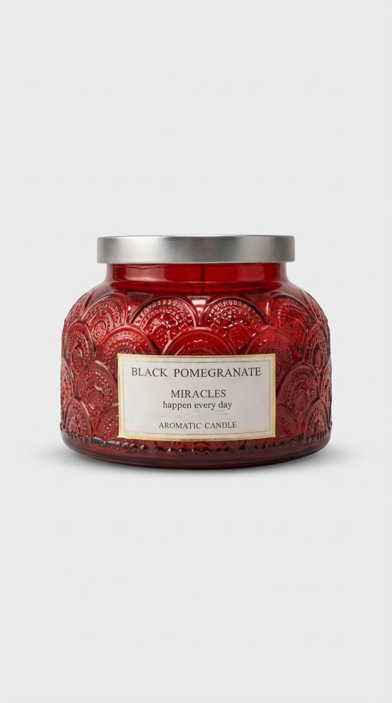 Black Pomegranate Cam Kavanoz Mum