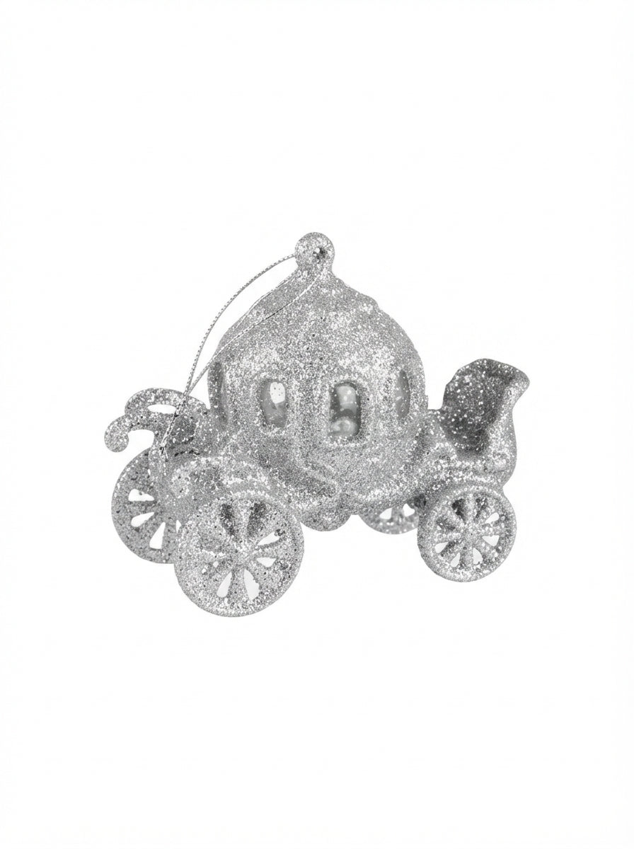 Silver Carriage Yılbaşı Ağaç Süsü 9 × 11 CM