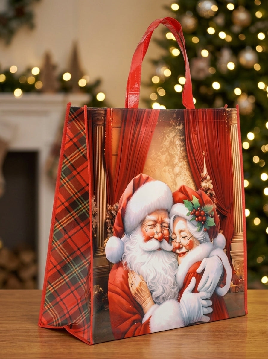 Christmas Love Noel Baba & Mrs. Claus Hediye Çantası