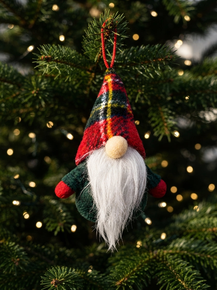 Highland Gnome Yılbaşı Ağaç Süsü - 15 CM