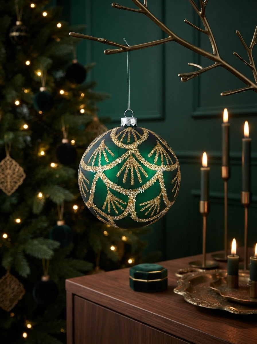 Emerald Royale Yılbaşı Ağacı Süsü 10 CM