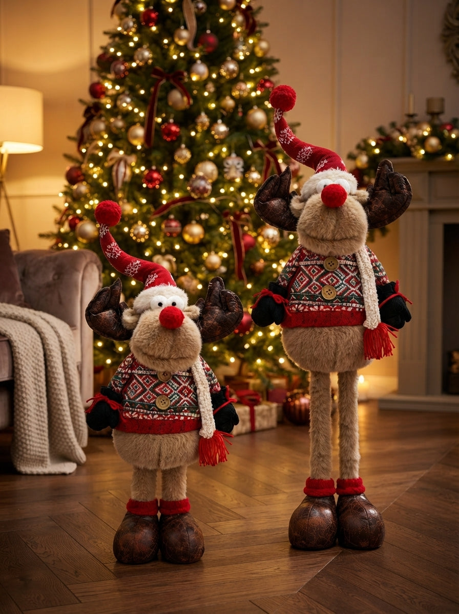 Nordic Rudolph Ayarlanabilir Dekoratif Geyik – 90 CM