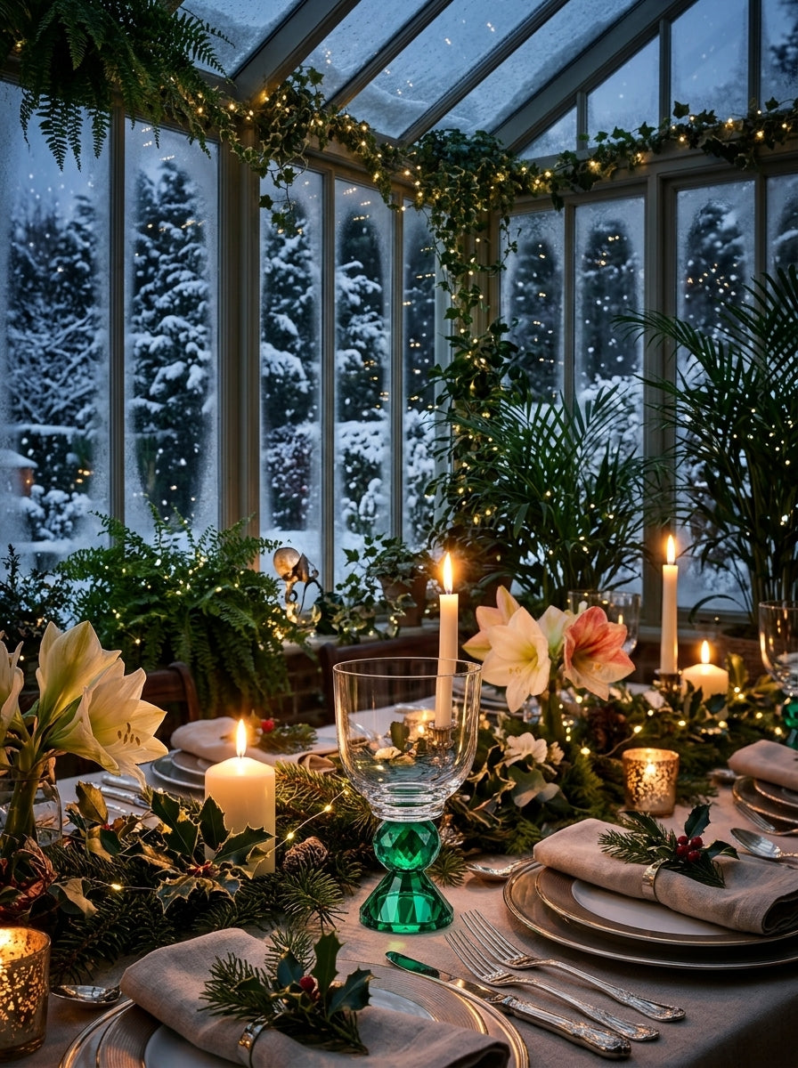 Emerald Emerald Lumi Coupe – New Year’s Crystal Glass