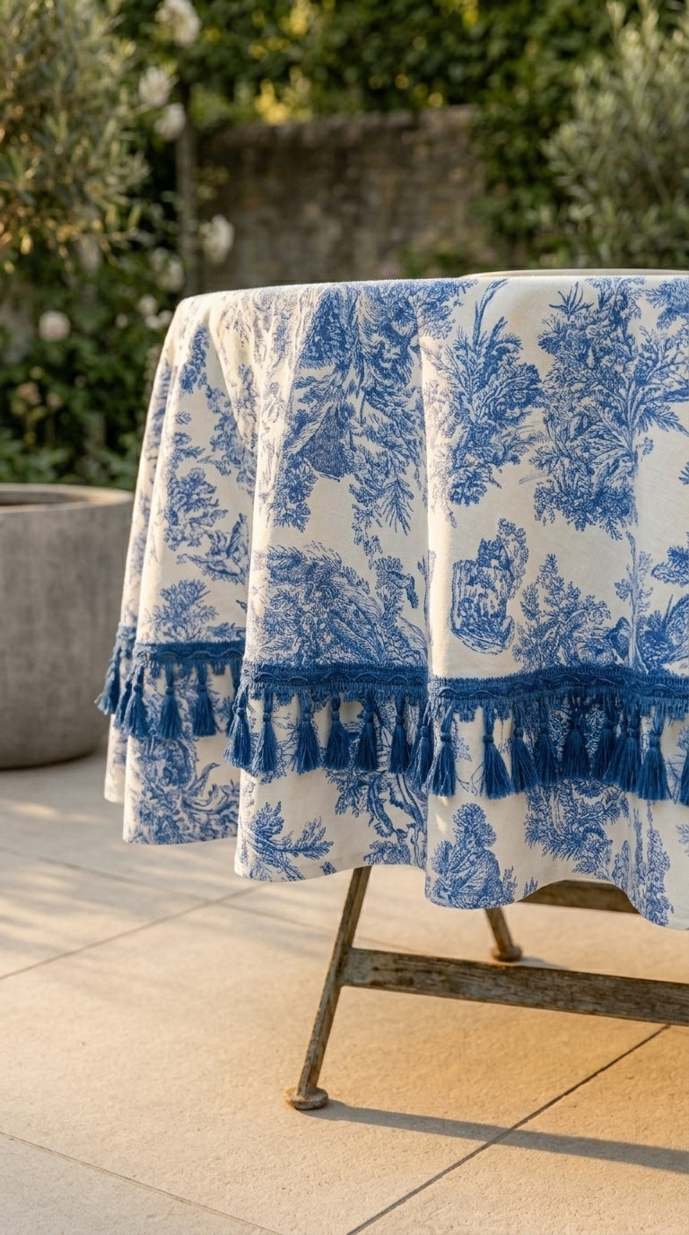 Toile Azure Tablecloth