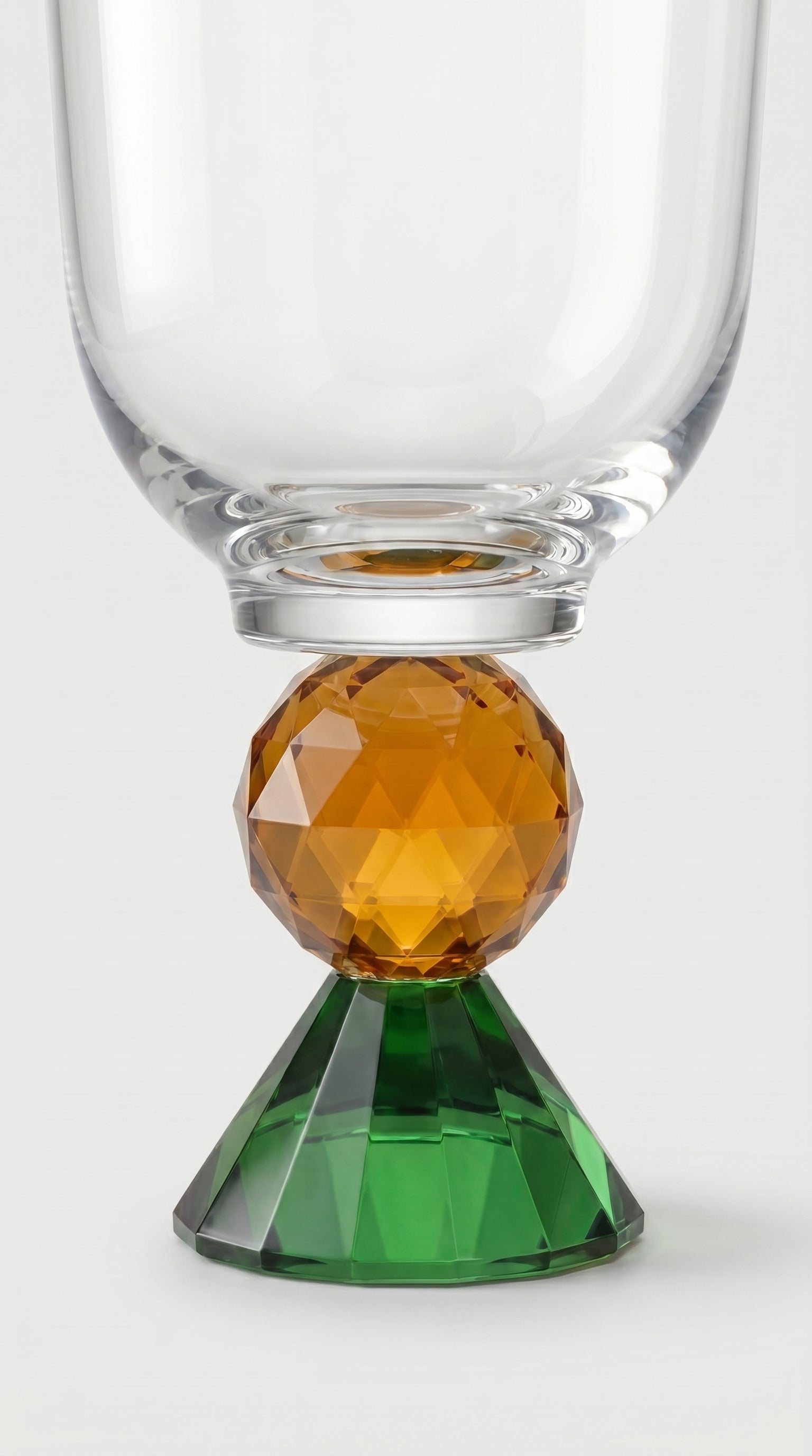 Lumi Kristal Kadeh - Amber