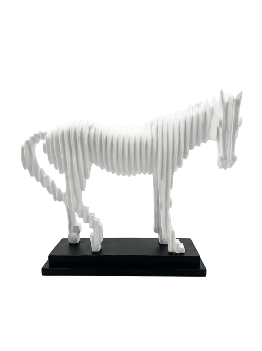 Equus Layers Beyaz At Dekoratif Obje