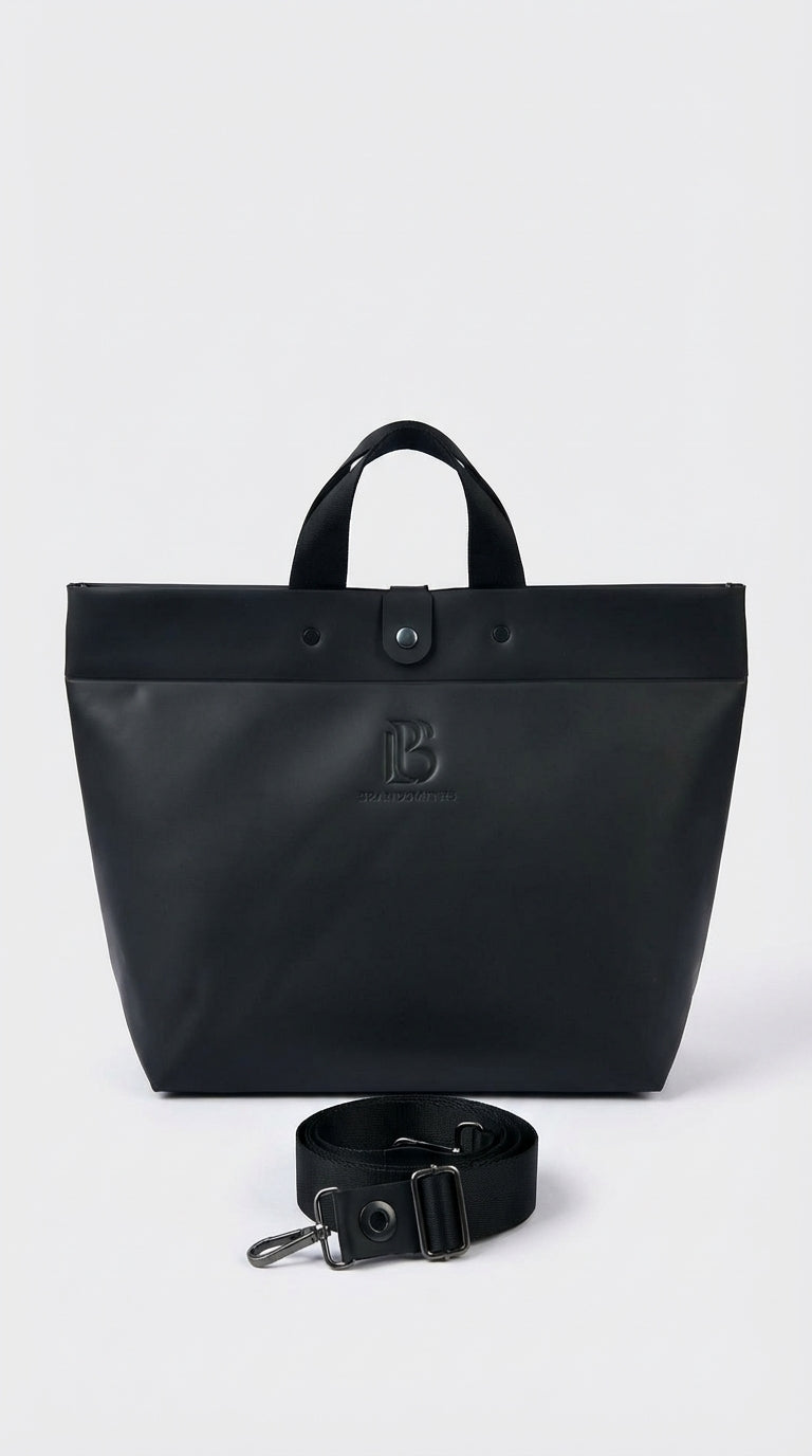 Onyx (Black) Loop Tote Bag