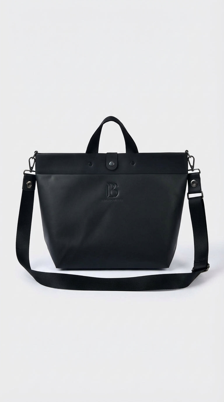 Onyx (Siyah) Loop Tote Bag Çanta