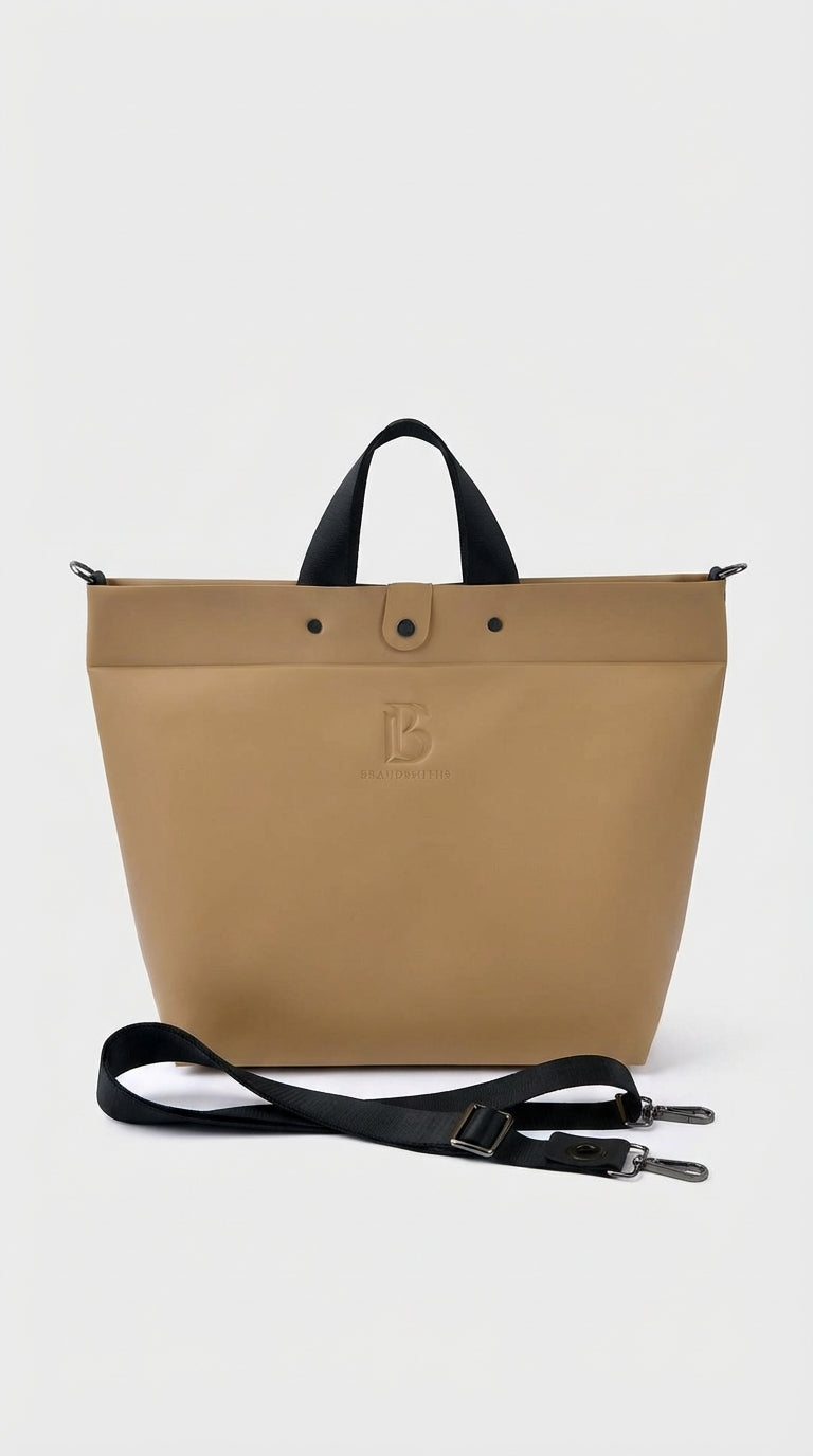 Camel (Deve Tüyü) Loop Tote Bag Çanta