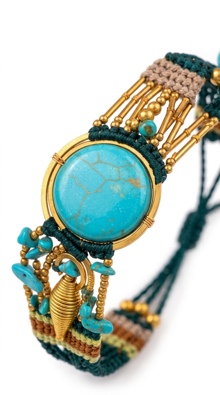 Nomad Aura Bileklik- Sage Green