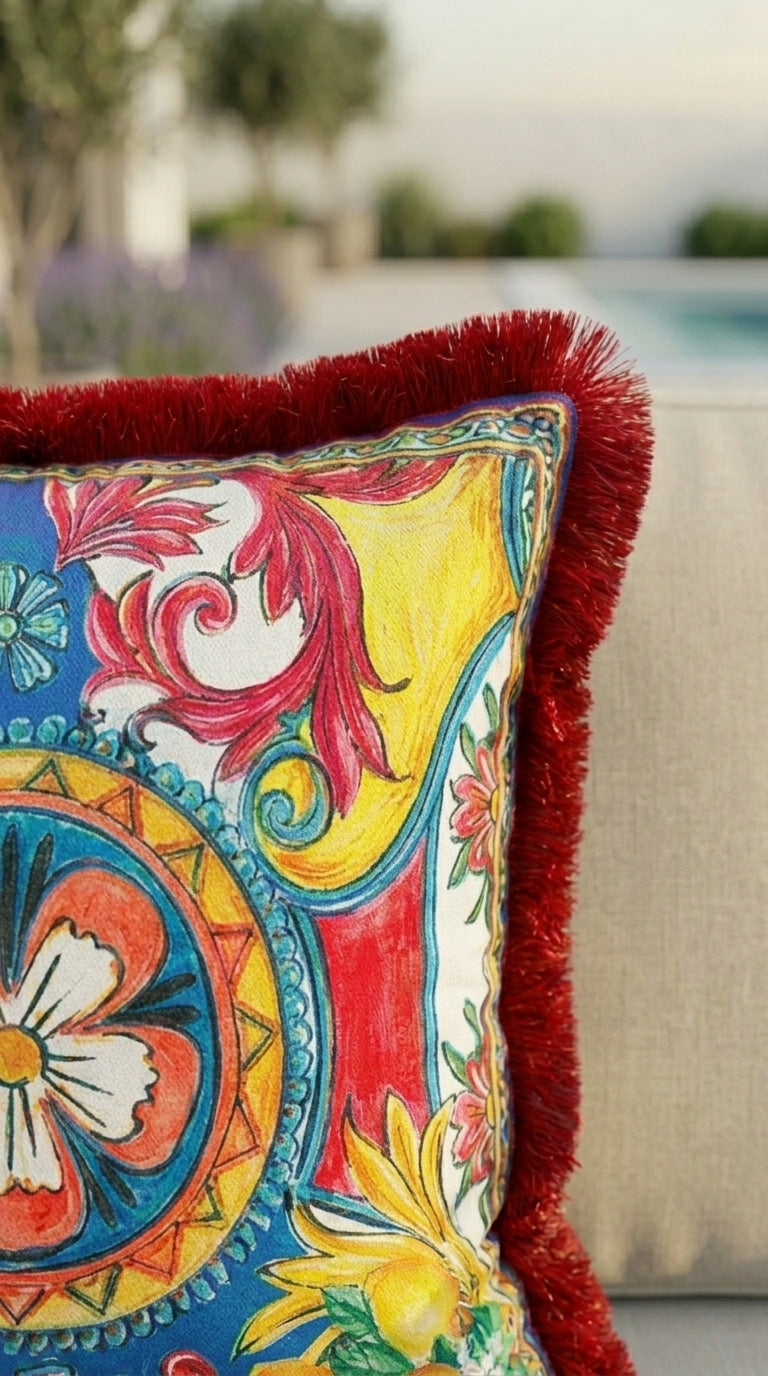 Solea Clover Rouge Kırlent