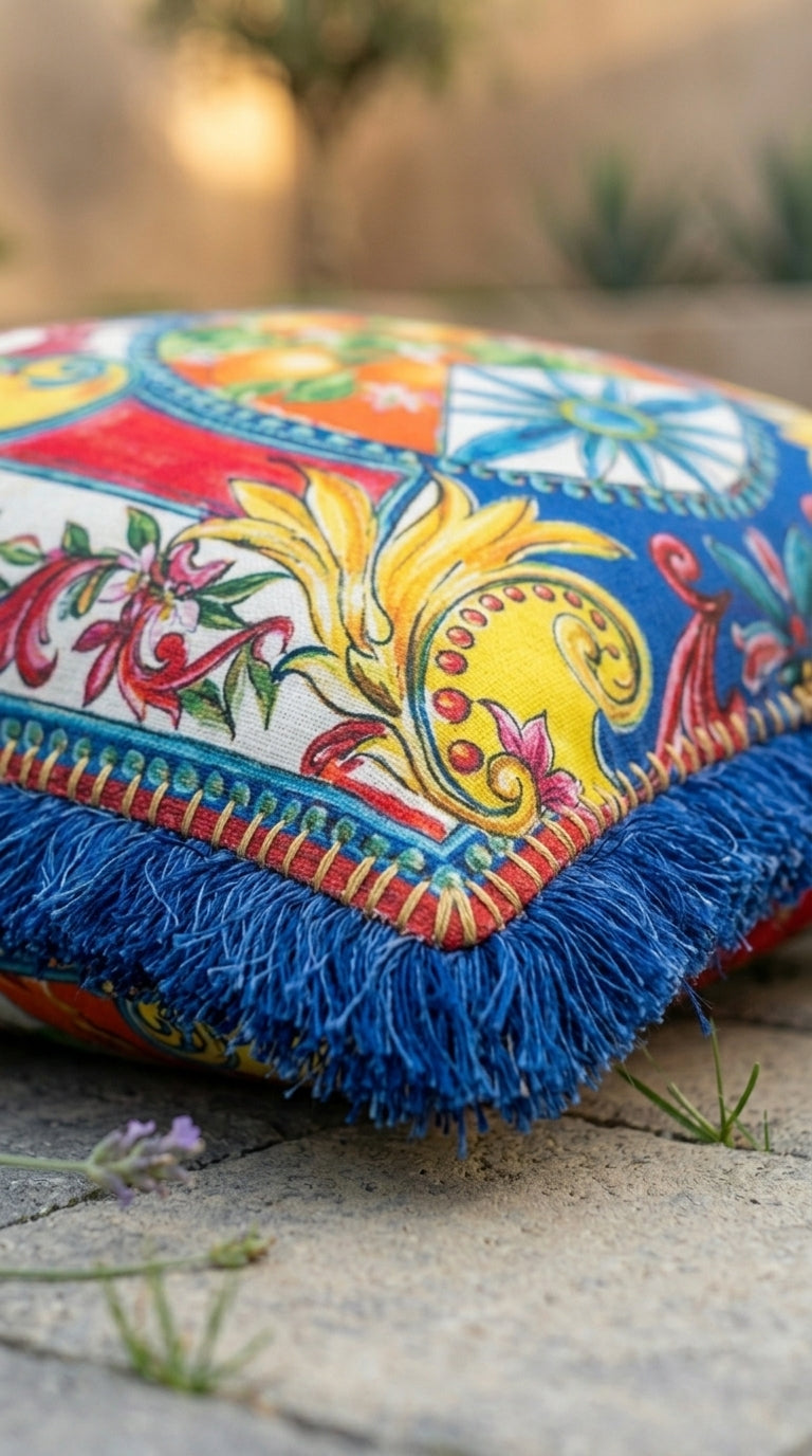 Solea Clover Azure Kırlent