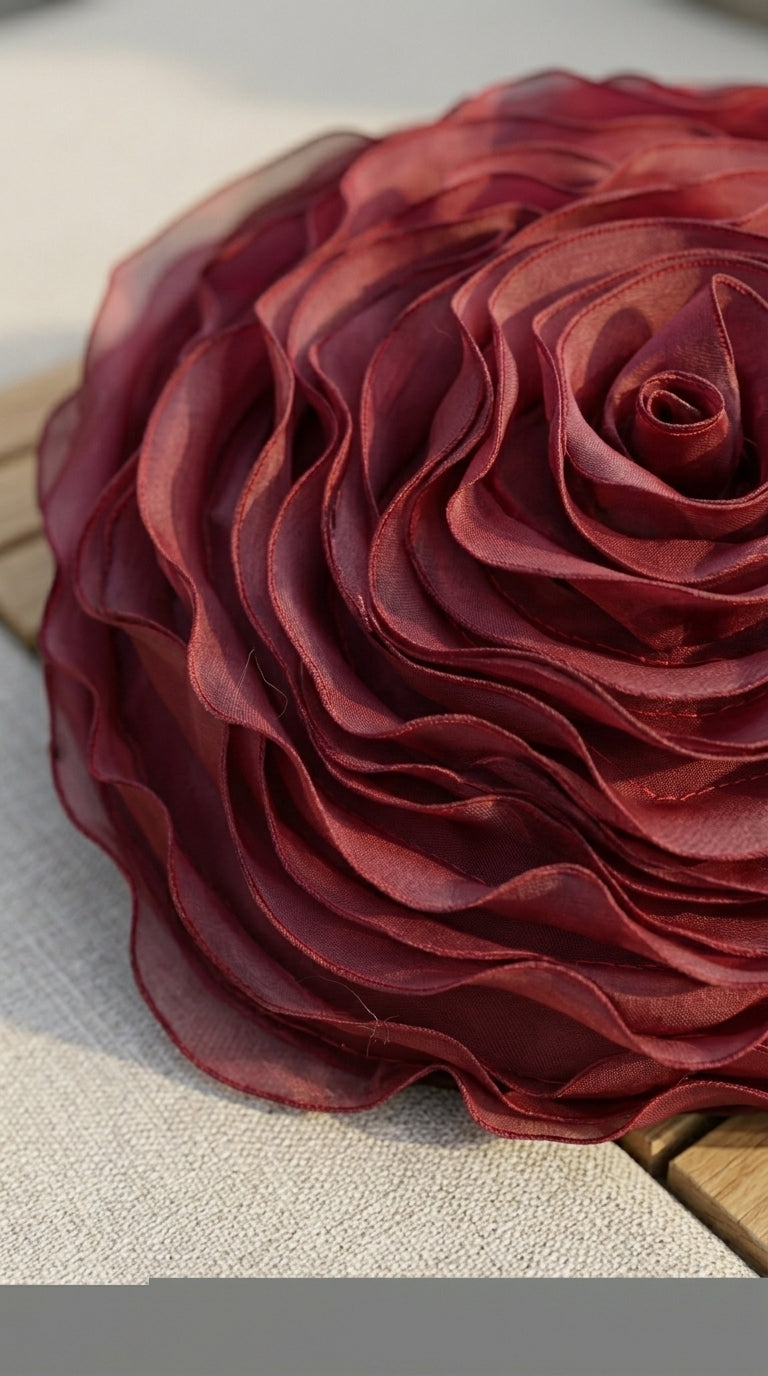 Rose Burgundy Yastık