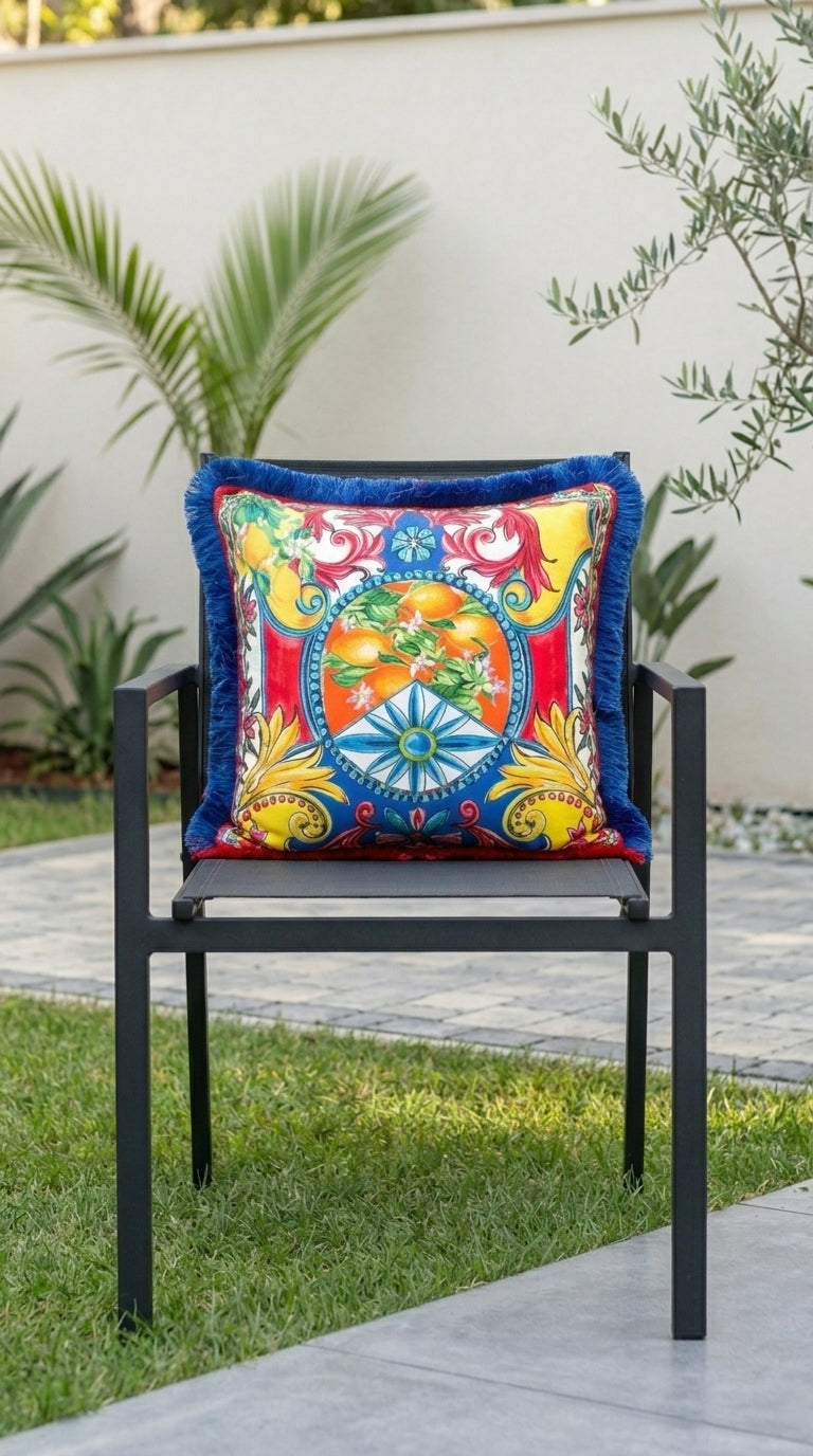 Solea Clover Azure Kırlent