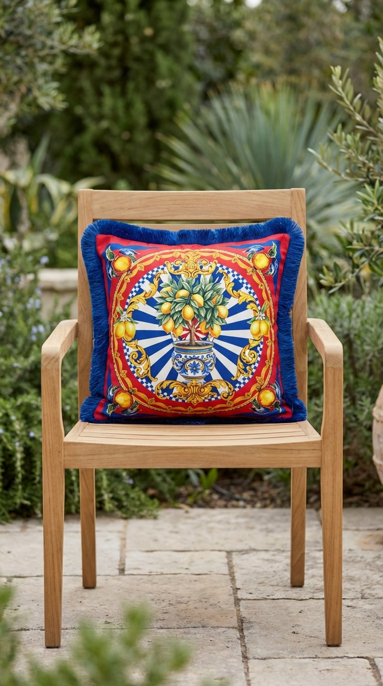 Verona Azure Kırlent