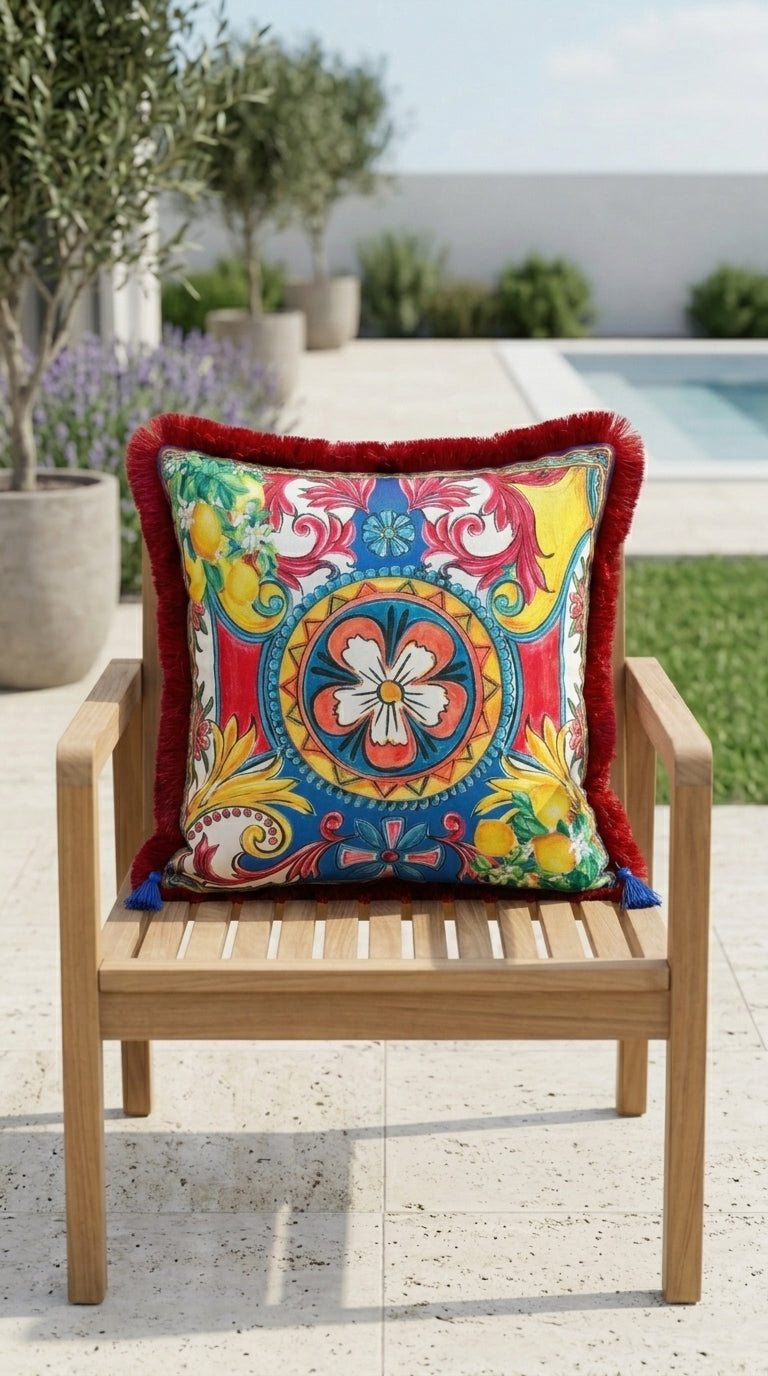 Solea Clover Rouge Kırlent