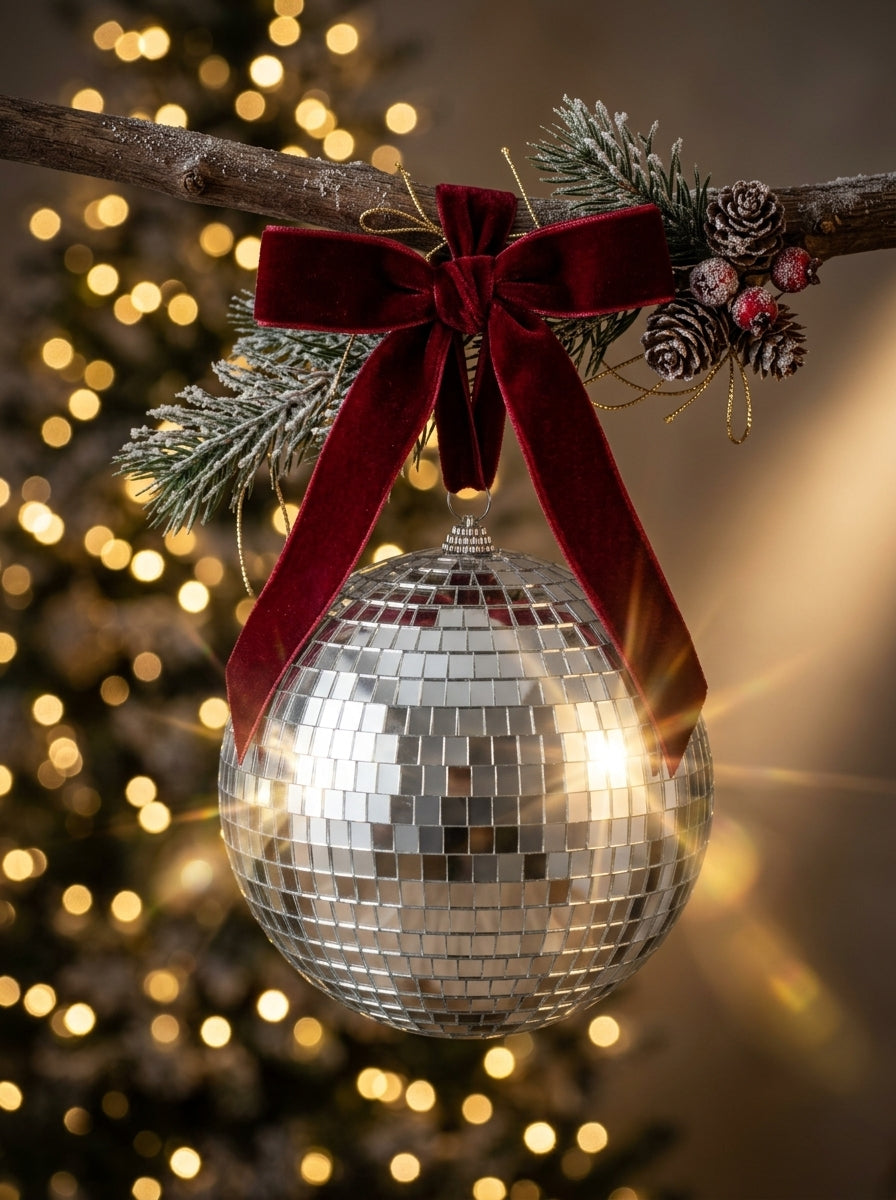 Disco Ball Yılbaşı Ağaç Süsü