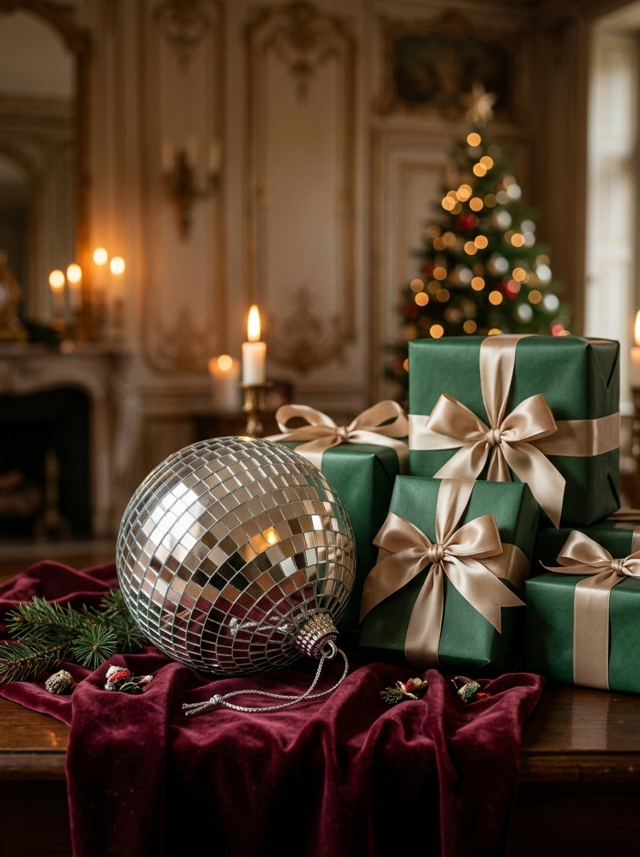 Disco Ball Aynalı Yılbaşı Ağaç Süsü - 15 CM ÇAP