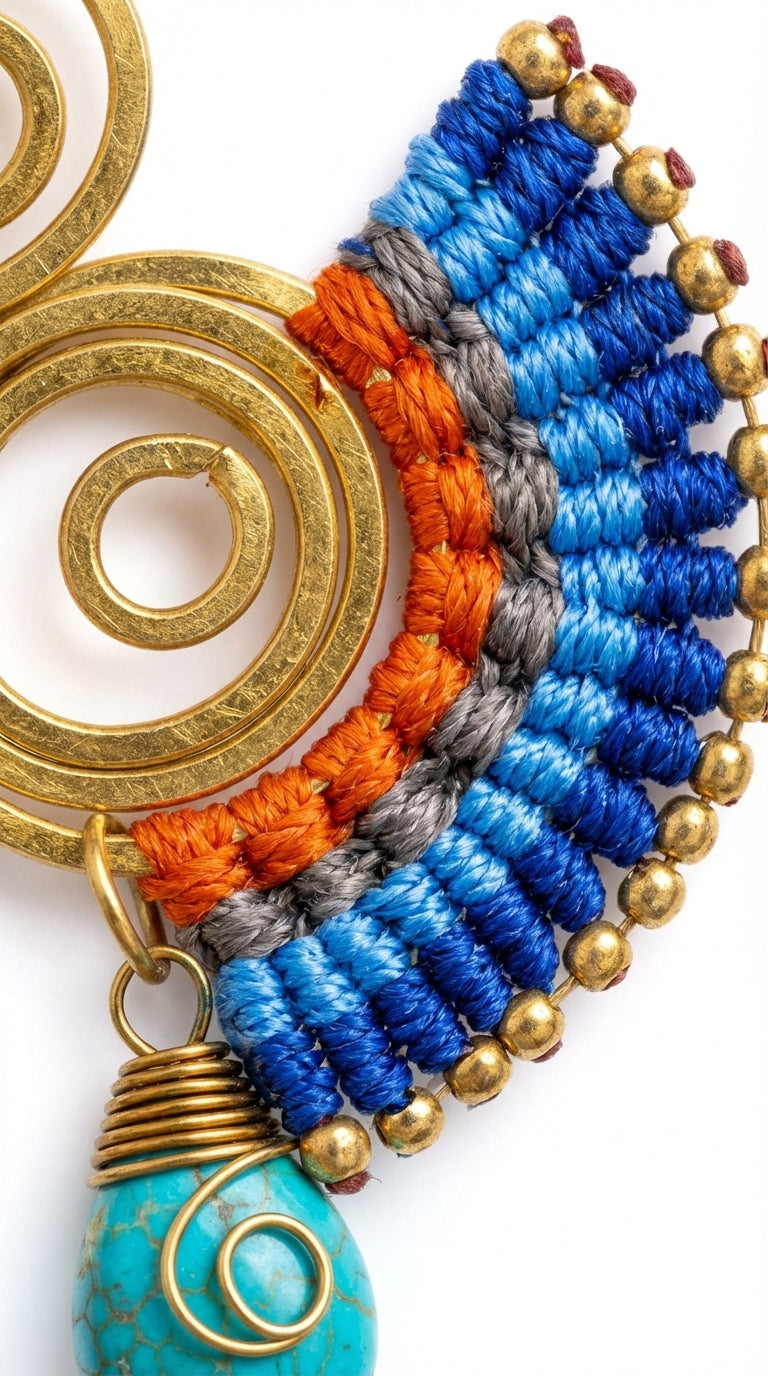 Nomad Arc Azure Küpe