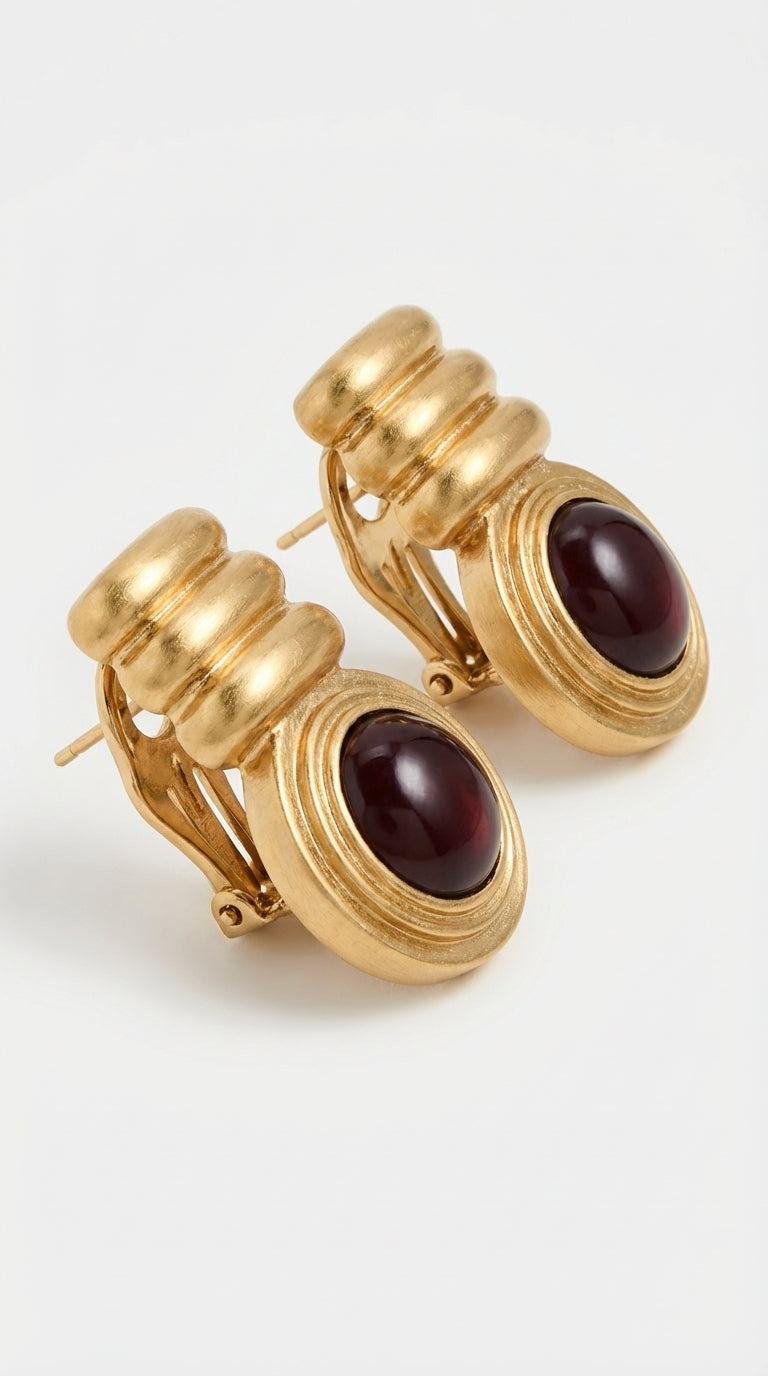 Aristal Taşlı Küpe