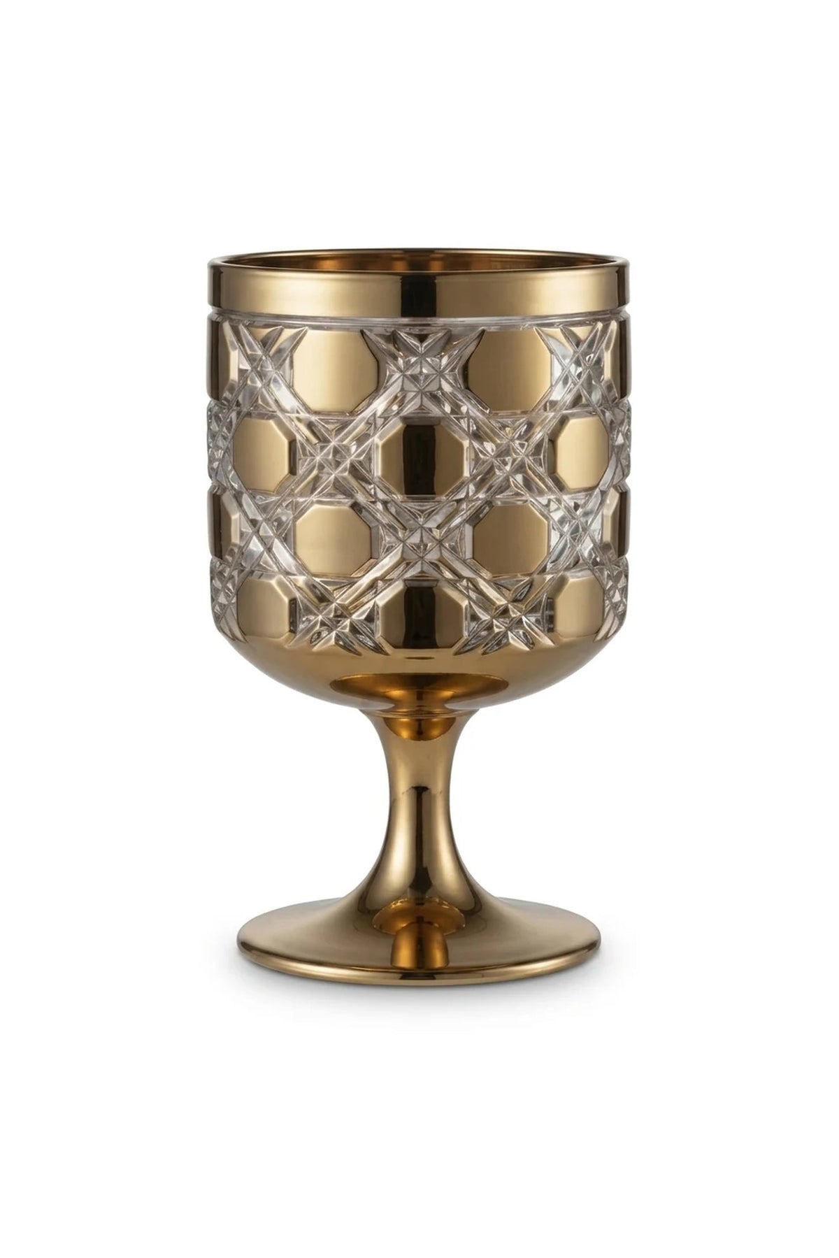 Eclat Halo Gold Kristal Kadeh 270 cc