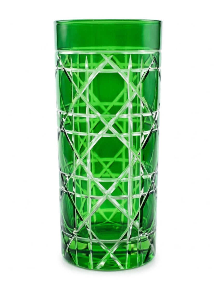 Vetro Christmas Emerald Uzun Su Bardağı