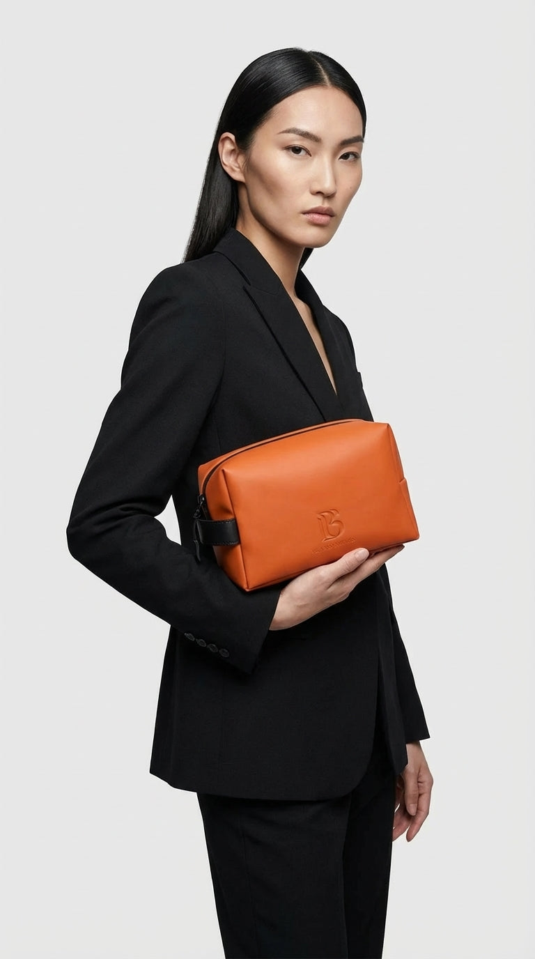 Tangerine Core Grooming Case