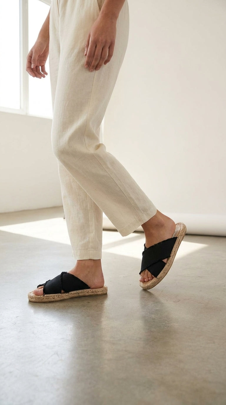 Sable Noir Jüt Espadril