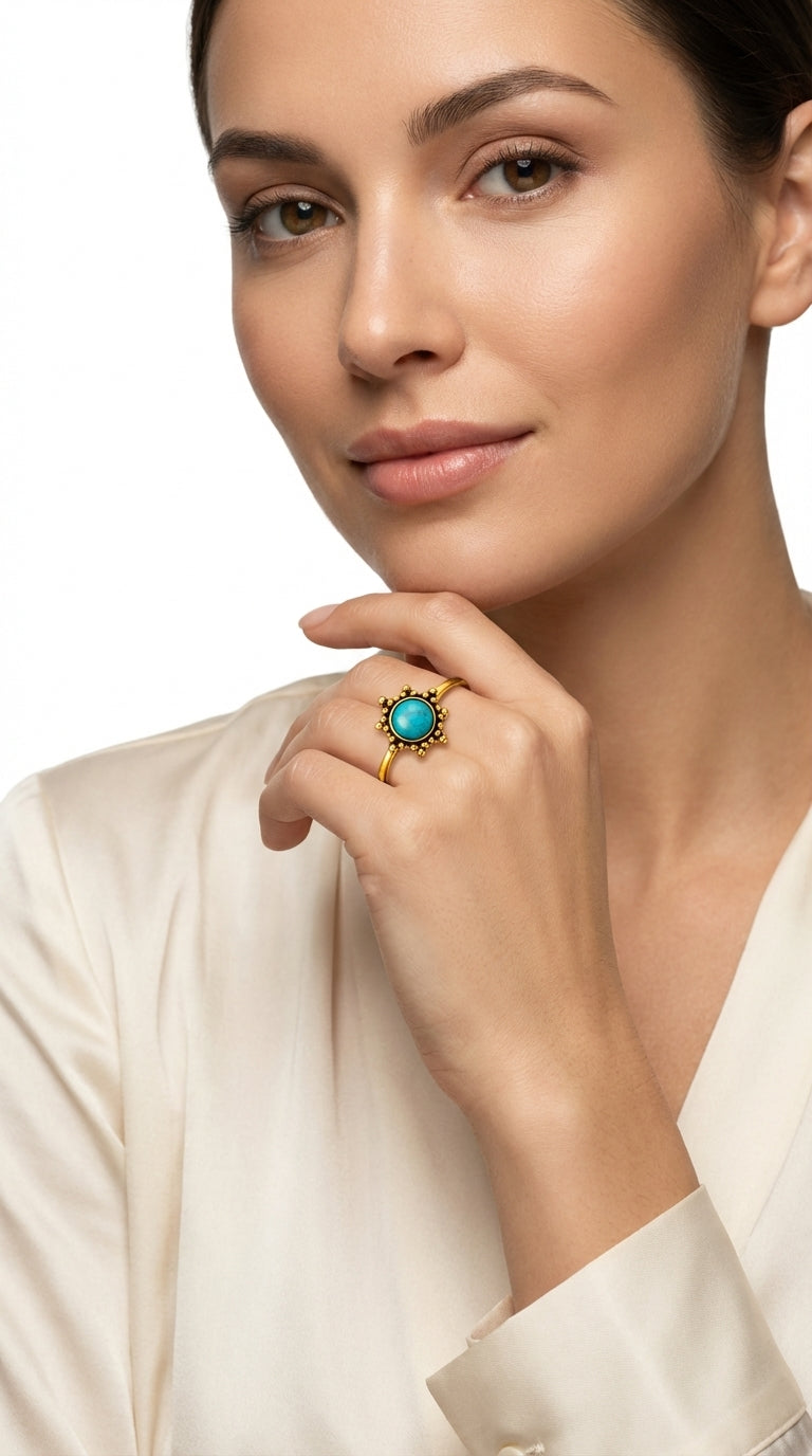 Nomad Azure Ring