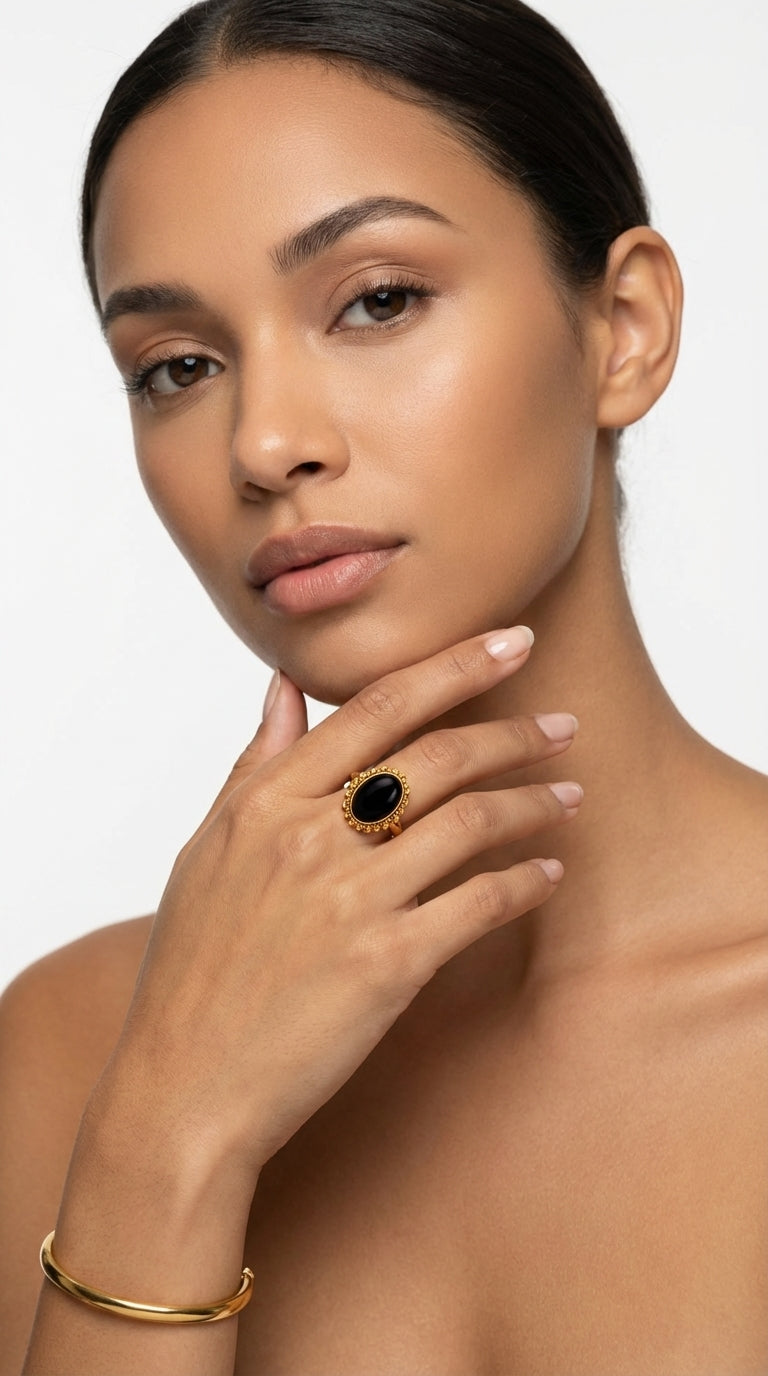 Nomad Onyx Ring