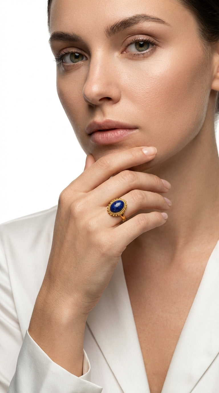 خاتم لازوردي بدوي