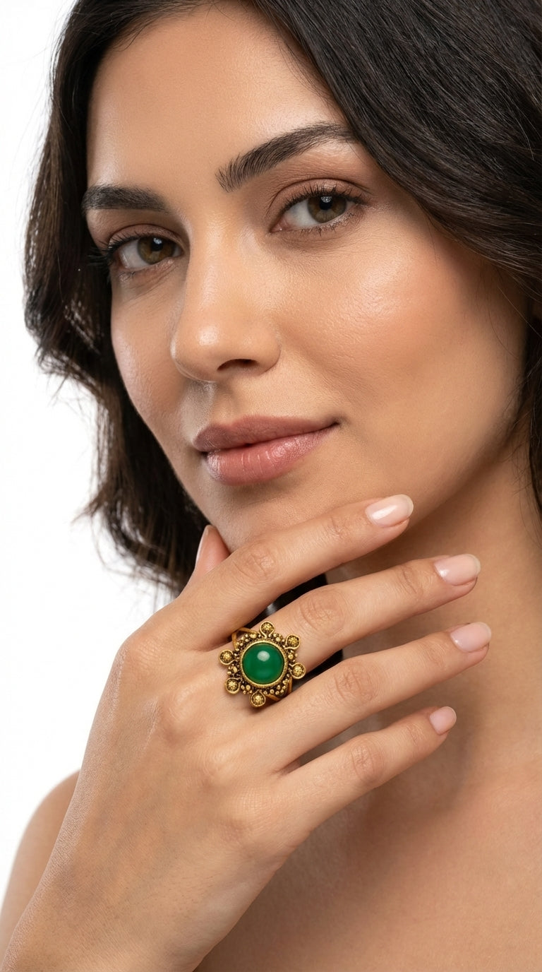Nomad Moss Ring